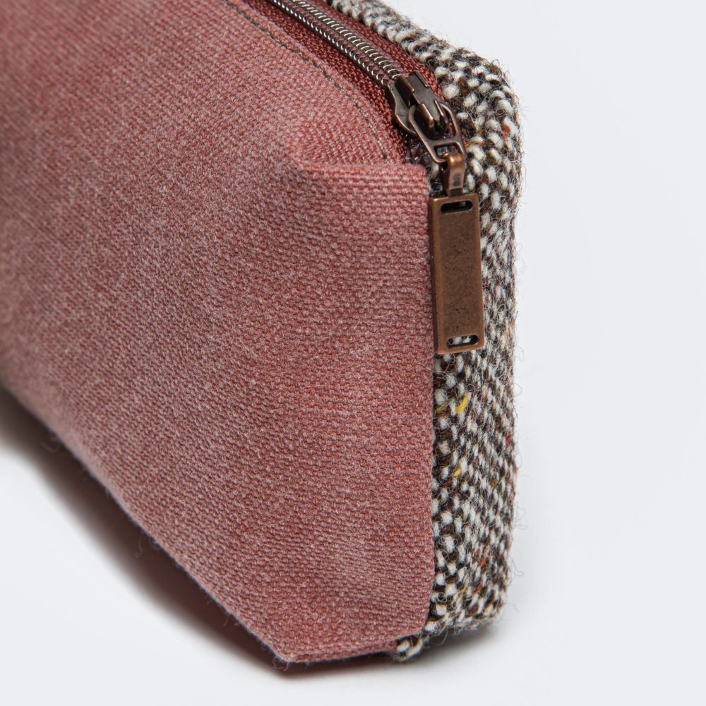Liten veske Tweed Red Detalj