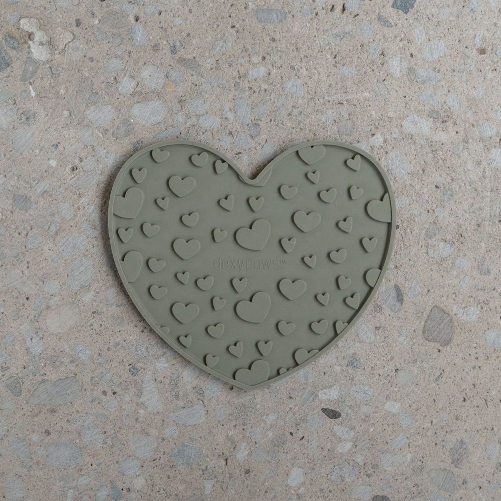 Dexypaws - Slikkematte Green Heart